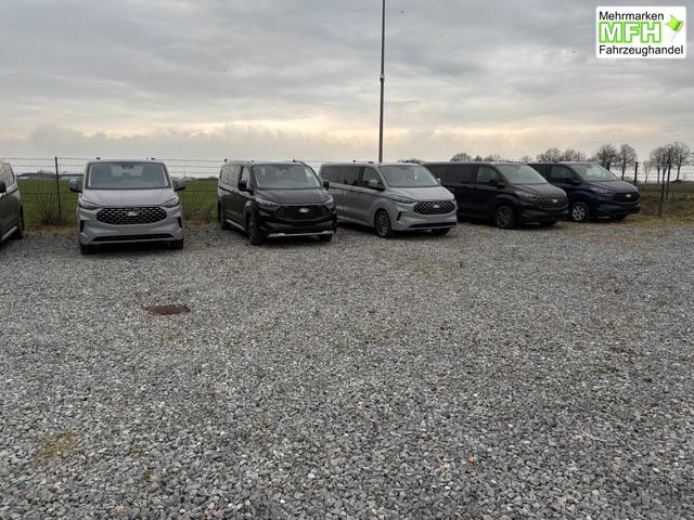 Ford Tourneo Custom Active 2.0 TDCi 170PS AUTOMATIK ALLRAD L1H1, 5J Garantie, 8 Pl&auml;tze, 13"-Navi, Adaptiver Tempomat, Toter-Winkel, Alarm, 2 Schiebet&uuml;ren, 17" Alu, Sitzheizung, 3-Zonen-Klimautomatik, Privacy-Glas, Spiegel elektr. anklappbar, Parksensoren v/h, R&uuml;ckfahrkamera 