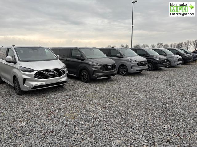 Ford Tourneo Custom Active 2.0 TDCi 170PS AUTOMATIK ALLRAD L1H1, 5J Garantie, 8 Pl&auml;tze, 13"-Navi, Adaptiver Tempomat, Toter-Winkel, Alarm, 2 Schiebet&uuml;ren, 17" Alu, Sitzheizung, 3-Zonen-Klimautomatik, Privacy-Glas, Spiegel elektr. anklappbar, Parksensoren v/h, R&uuml;ckfahrkamera 