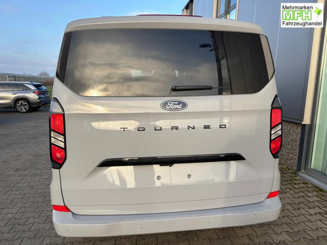 Ford Tourneo Custom Active 2.0 TDCi 170PS AUTOMATIK ALLRAD L1H1, 5J Garantie, 8 Pl&auml;tze, 13"-Navi, Adaptiver Tempomat, Toter-Winkel, Alarm, 2 Schiebet&uuml;ren, 17" Alu, Sitzheizung, 3-Zonen-Klimautomatik, Privacy-Glas, Spiegel elektr. anklappbar, Parksensoren v/h, R&uuml;ckfahrkamera 