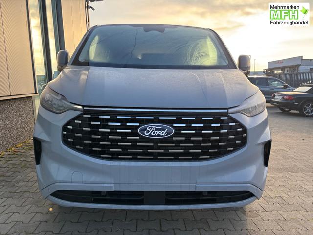 Ford Tourneo Custom Active 2.0 TDCi 170PS AUTOMATIK ALLRAD L1H1, 5J Garantie, 8 Pl&auml;tze, 13"-Navi, Adaptiver Tempomat, Toter-Winkel, Alarm, 2 Schiebet&uuml;ren, 17" Alu, Sitzheizung, 3-Zonen-Klimautomatik, Privacy-Glas, Spiegel elektr. anklappbar, Parksensoren v/h, R&uuml;ckfahrkamera 