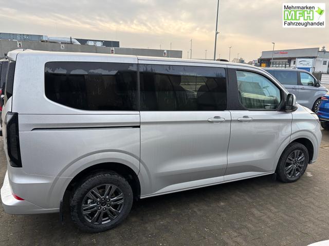 Ford Tourneo Custom Active 2.0 TDCi 170PS AUTOMATIK ALLRAD L1H1, 5J Garantie, 8 Pl&auml;tze, 13"-Navi, Adaptiver Tempomat, Toter-Winkel, Alarm, 2 Schiebet&uuml;ren, 17" Alu, Sitzheizung, 3-Zonen-Klimautomatik, Privacy-Glas, Spiegel elektr. anklappbar, Parksensoren v/h, R&uuml;ckfahrkamera 