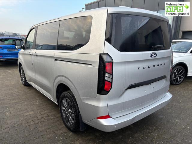Ford Tourneo Custom Active 2.0 TDCi 170PS AUTOMATIK ALLRAD L1H1, 5J Garantie, 8 Pl&auml;tze, 13"-Navi, Adaptiver Tempomat, Toter-Winkel, Alarm, 2 Schiebet&uuml;ren, 17" Alu, Sitzheizung, 3-Zonen-Klimautomatik, Privacy-Glas, Spiegel elektr. anklappbar, Parksensoren v/h, R&uuml;ckfahrkamera 
