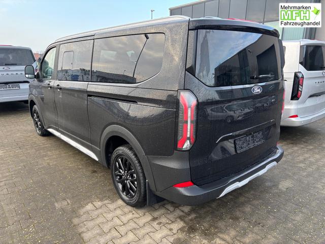 Ford Tourneo Custom Active 2.0 TDCi 170PS AUTOMATIK ALLRAD L1H1, 5J Garantie, 8 Pl&auml;tze, 13"-Navi, Adaptiver Tempomat, Toter-Winkel, Alarm, 2 Schiebet&uuml;ren, 17" Alu, Sitzheizung, 3-Zonen-Klimautomatik, Privacy-Glas, Spiegel elektr. anklappbar, Parksensoren v/h, R&uuml;ckfahrkamera 