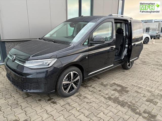 Volkswagen Caddy Style 1.5 TSI 115PS DSG/AUTOMATIK, Deep-Black, 17" Alu/Ganzjahresreifen, Winterpaket, ACC-Tempomat, Toter-Winkel, ParkAssist, Parksensoren vo/hi, R&uuml;ckfahrkamera, Radio Ready2Discover 10" + Wireless AppConnect, Climatronic, Abgedunkelte Scheiben, M-Lederlenkrad 
