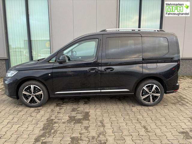 Volkswagen Caddy Style 1.5 TSI 115PS DSG/AUTOMATIK, Deep-Black, 17" Alu/Ganzjahresreifen, Winterpaket, ACC-Tempomat, Toter-Winkel, ParkAssist, Parksensoren vo/hi, R&uuml;ckfahrkamera, Radio Ready2Discover 10" + Wireless AppConnect, Climatronic, Abgedunkelte Scheiben, M-Lederlenkrad 