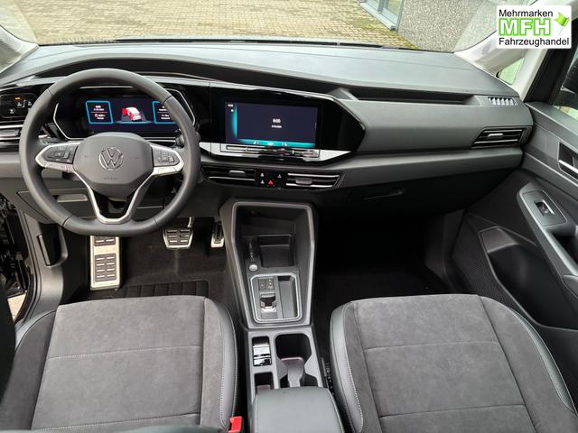 Volkswagen Caddy Style MAXI 7-SITZER 1.5 TSI 115PS DSG/AUTOMATIK, Deep-Black, 17" Alu/Ganzjahresreifen, Winterpaket, ACC-Tempomat, Toter-Winkel, ParkAssist, Parksensoren vo/hi, Rückfahrkamera, Radio Ready2Discover 10" + Wireless AppConnect, Climatronic, Abgedunkelte Scheiben 