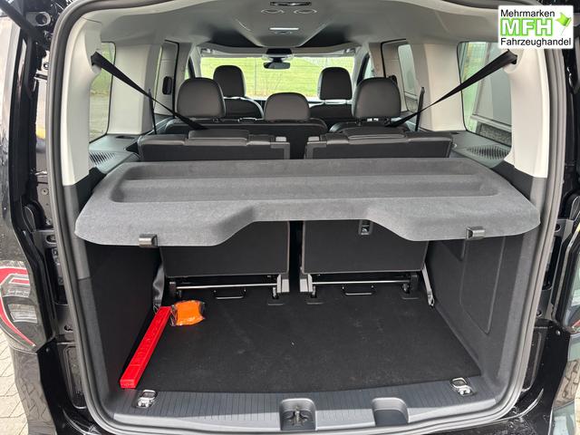 Volkswagen Caddy Style MAXI 7-SITZER 1.5 TSI 115PS DSG/AUTOMATIK, Deep-Black, 17" Alu/Ganzjahresreifen, Winterpaket, ACC-Tempomat, Toter-Winkel, ParkAssist, Parksensoren vo/hi, Rückfahrkamera, Radio Ready2Discover 10" + Wireless AppConnect, Climatronic, Abgedunkelte Scheiben 