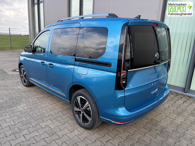 Volkswagen Caddy Style 1.5 TSI 115PS DSG (AUTOMATIK) PLUG-IN-HYBRID 5-Sitzer, 17" Alu, Dachreling, Climatronic, Parksensoren vorn/hinten, R&uuml;ckfahrkamera, Privacy-Glas, LED-Scheinwerfer, Tempomat, Schiebet&uuml;re rechts und links, Heckklappe, Radio Ready2Discover, Digital Cockpit 