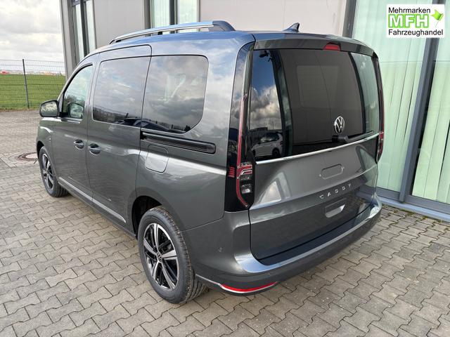 Volkswagen Caddy Style 1.5 TSI 115PS DSG (AUTOMATIK) PLUG-IN-HYBRID 5-Sitzer, 17" Alu, Dachreling, Climatronic, Parksensoren vorn/hinten, R&uuml;ckfahrkamera, Privacy-Glas, LED-Scheinwerfer, Tempomat, Schiebet&uuml;re rechts und links, Heckklappe, Radio Ready2Discover, Digital Cockpit 