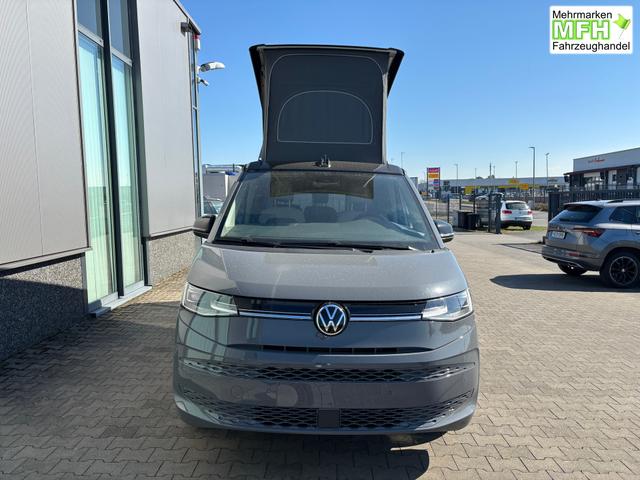 Volkswagen T7 California Beach 2.0 TSI 204PS DSG (AUTOMATIK), Aufstelldach, Klimaanlage, Parksensoren vorne und hinten, Digital Cockpit Pro, Radio Ready2Discover 10" + Wireless App-Connect, SIDE ASSIST, ACC, LED-Scheinwerfer, M-Lederlenkrad, Schiebetüren links rechts 