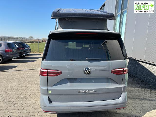 Volkswagen T7 California Beach 2.0 TSI 204PS DSG (AUTOMATIK), Aufstelldach, Klimaanlage, Parksensoren vorne und hinten, Digital Cockpit Pro, Radio Ready2Discover 10" + Wireless App-Connect, SIDE ASSIST, ACC, LED-Scheinwerfer, M-Lederlenkrad, Schiebetüren links rechts 