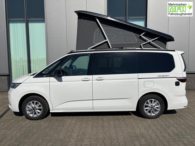 Volkswagen T7 California Beach 2.0 TSI 204PS DSG (AUTOMATIK), Aufstelldach, Klimaanlage, Parksensoren vorne und hinten, Digital Cockpit Pro, Radio Ready2Discover 10" + Wireless App-Connect, SIDE ASSIST, ACC, LED-Scheinwerfer, M-Lederlenkrad, Schiebetüren links rechts 