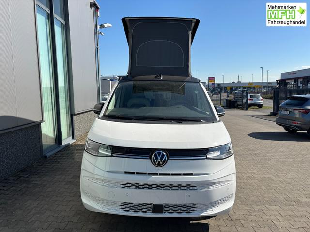 Volkswagen T7 California Beach 2.0 TSI 204PS DSG (AUTOMATIK), Aufstelldach, Klimaanlage, Parksensoren vorne und hinten, Digital Cockpit Pro, Radio Ready2Discover 10" + Wireless App-Connect, SIDE ASSIST, ACC, LED-Scheinwerfer, M-Lederlenkrad, Schiebetüren links rechts 