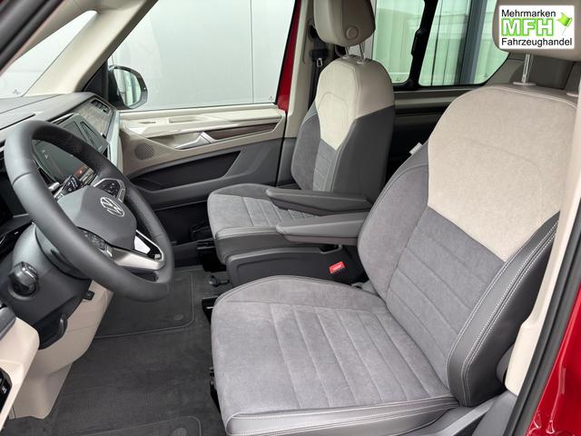 Volkswagen T7 Multivan Style 2.0 TSI 204PS DSG, 5 Jahre VW-Garantie, 7-Sitzer, IQ.LIGHT LED-MATRIX-SCHEINWERFER, 3-ZONEN-CLIMATRONIC, Alarm, Digital Cockpit Pro, Sitzheizung, 17" Alu, R&uuml;ckfahrkamera, Park Assist, Parksensoren vorn & hinten, Elektr. Schiebet&uuml;re links rechts 