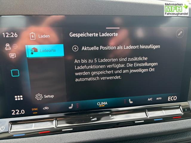 Volkswagen Caddy Style 1.5 TSI 115PS DSG (AUTOMATIK) PLUG-IN-HYBRID MAXI 7-Sitzer LANGER RADSTAND, 17" Alu, Dachreling, Climatronic, Parksensoren vorn/hinten, R&uuml;ckfahrkamera, Privacy-Glas, LED-Scheinwerfer, Tempomat, Schiebet&uuml;re rechts und links, Heckklappe, Radio Ready2Disco 