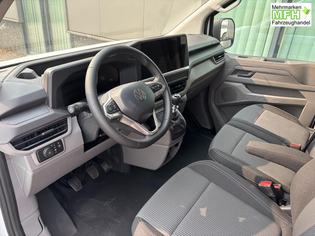 Volkswagen T7 Kastenwagen Basis 2.0 TDI 170PS AUTOMATIK kurzer Radstand, Parksensoren hinten, Tempomat, Zentralverriegelung + Keyless Start, Radio 13" Wireless App-Connect, Schiebet&uuml;re rechts, Heckklappe 