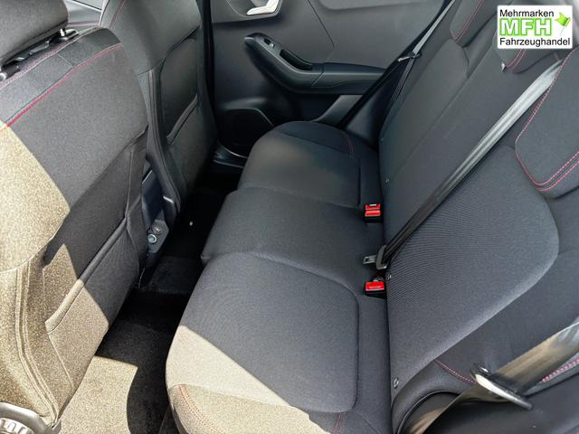 Ford Puma ST-Line 1.0 EcoBoost 125PS AUTOMATIK, SOLAR-SILVER Metallic, 17" Alu, NAVIGATION, Klimaautomatik, Privacy-Glas, Parksensoren hinten, R&uuml;ckfahrkamera, Tempomat, Sportfahrwerk 