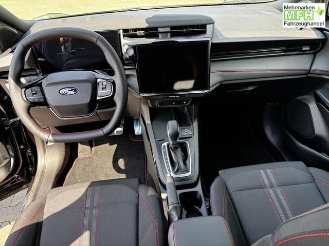 Ford Puma ST-Line 1.0 EcoBoost 125PS AUTOMATIK, SOLAR-SILVER Metallic, 17" Alu, NAVIGATION, Klimaautomatik, Privacy-Glas, Parksensoren hinten, R&uuml;ckfahrkamera, Tempomat, Sportfahrwerk 