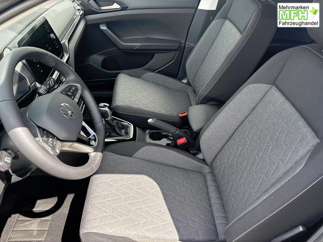 Volkswagen T-Cross LIFE 1.0 TSI 115PS DSG/AUTOMATIK, SCHWARZ-Metallic, Park Assist, Parksensoren v/h, R&uuml;ckfahrkamera, Privacy-Glas, Sitzheizung, Climatronic, IQ LIGHT MATRIX, Radio Ready2Discover+Wireless App-Connect, 17" Alu, KEYLESS, ACC Tempomat, SIDE Travel Assist 