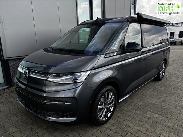 Volkswagen T7 California Beach 2.0 TSI 204PS DSG (AUTOMATIK), Aufstelldach, Klimaanlage, Parksensoren vorne und hinten, Digital Cockpit Pro, Radio Ready2Discover 10" + Wireless App-Connect, SIDE ASSIST, ACC, LED-Scheinwerfer, M-Lederlenkrad, Schiebetüren links rechts 