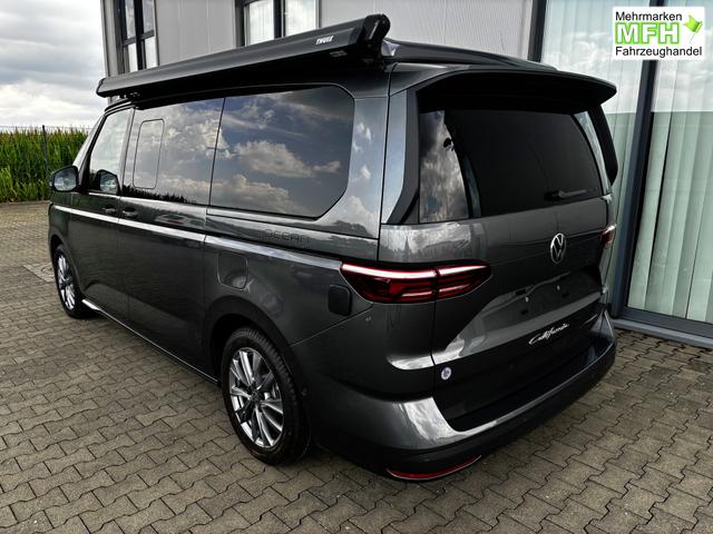 Volkswagen T7 California Beach 2.0 TSI 204PS DSG (AUTOMATIK), Aufstelldach, Klimaanlage, Parksensoren vorne und hinten, Digital Cockpit Pro, Radio Ready2Discover 10" + Wireless App-Connect, SIDE ASSIST, ACC, LED-Scheinwerfer, M-Lederlenkrad, Schiebetüren links rechts 