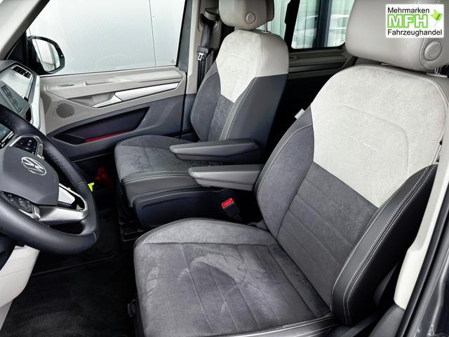Volkswagen T7 California Beach 2.0 TSI 204PS DSG (AUTOMATIK), Aufstelldach, Klimaanlage, Parksensoren vorne und hinten, Digital Cockpit Pro, Radio Ready2Discover 10" + Wireless App-Connect, SIDE ASSIST, ACC, LED-Scheinwerfer, M-Lederlenkrad, Schiebetüren links rechts 