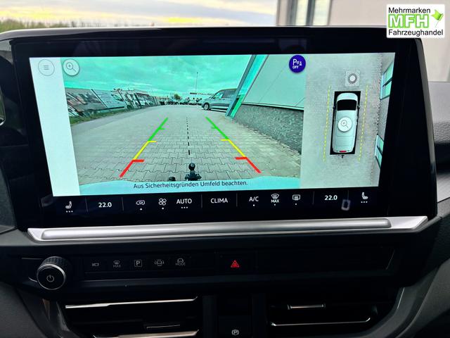 Volkswagen T7 Caravelle Basis 2.0 TDI 150PS, AUTOMATIK, 4MOTION (ALLRAD), LANGER RADSTAND, 8-Sitzer, LED-Scheinwerfer, 3-Zonen-Climatronic, Parksensoren vorn/hinten, Rückfahrkamera, Privacy-Glas, Tempomat, Radio 13" + Wireless-App-Connect, Digitales Cockpit 