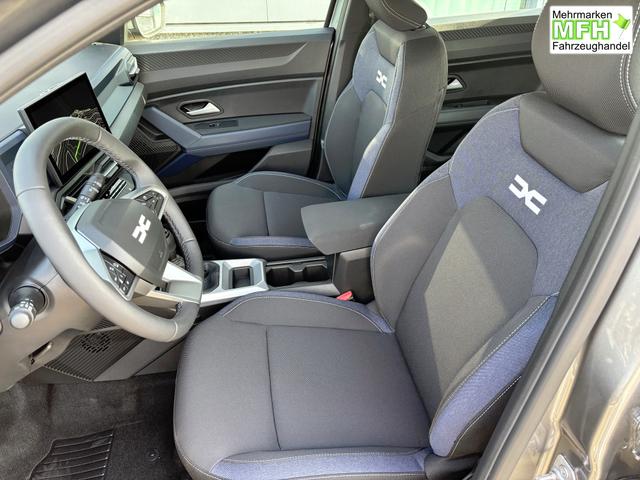 Dacia Bigster Essential 1.2 mild-hybrid 140, 17" Alufelgen, Klimaanlage, Radio 10", Parksensoren hinten, R&uuml;ckfahrkamera, Tempomat, Lederlenkrad, Dachreling 