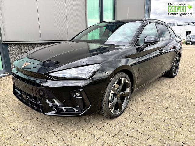 Cupra Leon Sportstourer Basis 1.5 TSI 150PS 6-Gang, 5J Garantie, SCHWARZ-METALLIC, MATRIX-LED, AHK SCHWENKBAR, EDGE-PAKET, DYNAMIC-DESIGN, Elektr. Heckklappe, Dachreling, 18" Alu, Voll-LED-Scheinwerfer, 3Z-Climatronic, ACC/Tempomat, Full Link, Parksensoren v/h, Privacy-Glas 