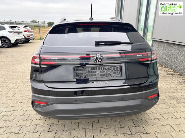 Volkswagen Taigo LIFE 1.5 TSI 150PS DSG/AUTOMATIK, Deep-Black-Metallic, 17" Alu Aberdeen, MATRIX-LED, Sitzheizung, Climatronic, Parksensoren vorn/hinten, R&uuml;ckfahrkamera, Radio Ready2Discover + Wireless App-Connect, Keyless Access, Licht-/Sicht, Privacy-Glas, M-Lederlenkrad 