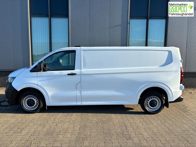 Volkswagen T7 Kastenwagen Basis 2.0 TDI 170PS AUTOMATIK LANG, Wei&szlig;, HECKFL&Uuml;GELT&Uuml;REN, 2-Zonen-Klimautomatik, M-Lederlenkrad, Anh&auml;ngerkupplung, Parksensoren vorn/hinten, R&uuml;ckfahrkamera, Frontscheibe beheizbar, Ganzjahresreifen, Sitzpaket 46 (inkl. Sitzheizung), Reserverad, 70l Tank 
