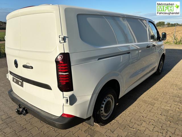 Volkswagen T7 Kastenwagen Basis 2.0 TDI 170PS AUTOMATIK LANG, Wei&szlig;, HECKFL&Uuml;GELT&Uuml;REN, 2-Zonen-Klimautomatik, M-Lederlenkrad, Anh&auml;ngerkupplung, Parksensoren vorn/hinten, R&uuml;ckfahrkamera, Frontscheibe beheizbar, Ganzjahresreifen, Sitzpaket 46 (inkl. Sitzheizung), Reserverad, 70l Tank 