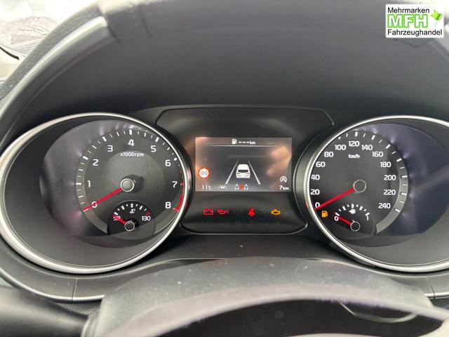 Kia Ceed Sportswagon Spin 1.5 T-GDI 140PS 7DCT (AUTOMATIKGETRIEBE), Schwarz-Metallic, 16" Alufelgen, Klimaanlage, Winter-Paket, Navigationssystem 10,25", Parksensoren hinten, R&uuml;ckfahrkamera, Tempomat, Dachreling, Beheiztes Lederlenkrad, ZV mit Fernbedienung, Reserve-Notrad 