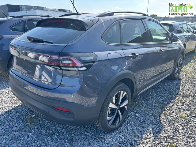 Volkswagen Taigo LIFE 1.5 TSI 150PS DSG/AUTOMATIK, Rauch-Grau-Metallic, 17" Alu Aberdeen, MATRIX-LED, Sitzheizung, Climatronic, Parksensoren vorn/hinten, R&uuml;ckfahrkamera, Radio Ready2Discover + Wireless App-Connect, Keyless Access, Licht-/Sicht, Privacy-Glas, M-Lederlenkrad 