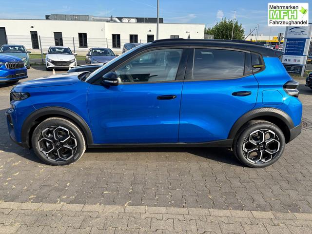 Citro&euml;n C3 NEUES MODELL "MAX" Turbo 100PS, Blau-Metallic, Winterpaket, 17" Alufelgen, Parksensoren hinten, R&uuml;ckfahrkamera, Klimautomatik, Privacy-Glas, Dachreling, Navigation, Head-up-Display, Au&szlig;enspiegel elektr. einstell-/beheiz-/anklappbar, ZV mit Fernbedienung 