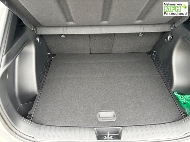 Hyundai KONA Style 1.0 T-GDI 115PS, 17" ALU, FULL-LED-Scheinwerfer, Elektr. Heckklappe, Vordersitze, Leder-/Stoff-Polster, Privacy-Glas, Winter-Paket, 2-Zonen-Klimaautomatik, Dachreling, Tempomat, NAVIGATION 12,3", Parksensoren v/h, R&uuml;ckfahrkamera, Alarm, Smart Key 