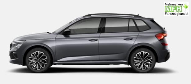 Skoda Kamiq Dynamic 1.0 TSI 115PS DSG/AUTOMATIK, 5 JAHRE GARANTIE, 17" Alu, Elektr. Heckklappe, Kessy, Alarm, SunSet, Toter-Winkel, Virtual Cockpit 10", Parksensoren vorn/hinten, R&uuml;ckfahrkamera, Sitzheizung, Tempomat, Climatronic, Radio 8" + Wireless SmartLink, M-Lederlenkr 