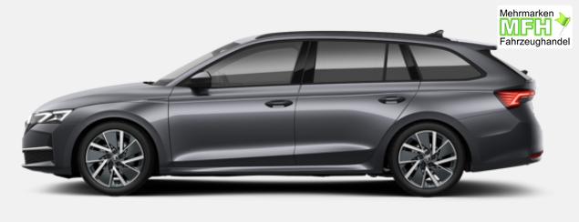 Skoda Octavia Combi Dynamic 2.0 TDI 150PS DSG/AUTOMATIK, 5JAHRE GARANTIE, 18" Alu, MATRIX-LED, NAVI 13", Elektr. Heckklappe, Kessy, Alarm, Side Assist, Interieur LOUNGE, Beheizte Frontscheibe, Sitzheizung, M-Lederlenkrad beheizt, SunSet, Parksensoren v/h, Kamera, Virtual Cockpit 10" 