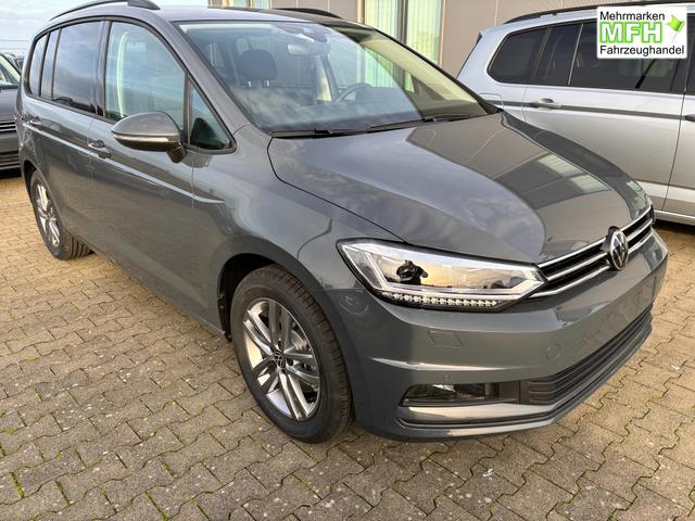 Volkswagen Touran Comfortline 1.5 TSI 150 PS Klima, Parksensoren vo/hi, ACC-Tempomat, Nebelscheinwerfer, Radio Ready2Discover 8", M-Lederlenkrad, Abgedunkelte Scheiben, Dachreling, Digital Cockpit 8" 