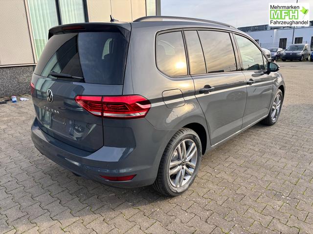 Volkswagen Touran Comfortline 1.5 TSI 150 PS Klima, Parksensoren vo/hi, ACC-Tempomat, Nebelscheinwerfer, Radio Ready2Discover 8", M-Lederlenkrad, Abgedunkelte Scheiben, Dachreling, Digital Cockpit 8" 