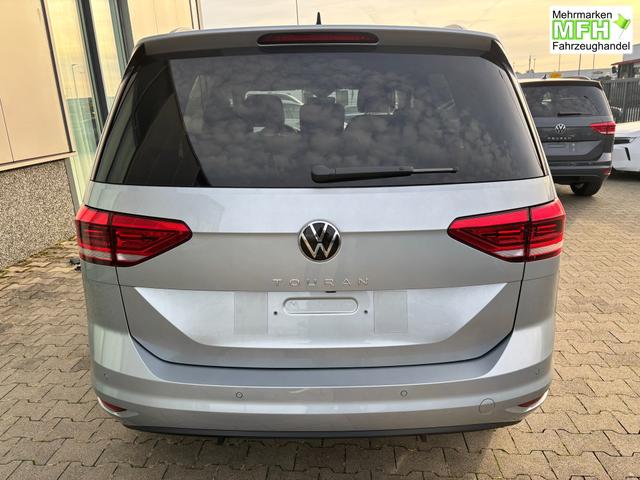 Volkswagen Touran Limited 1.5 TSI 150 PS, 17" Alu, SILBER-Metallic, Winter-Paket, Elektr. Heckklappe, Keyless, Alarm, LED-Scheinwerfer IQ-Light, Travel Assist, Parksensoren vo/hi, R&uuml;ckfahrkamera, ACC, M-Lederlenkrad, Digital Cockpit, 3-Zonen-Climatronic, Radio Ready2Discover 8" 
