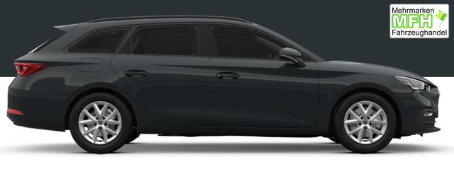 Seat Leon Sportstourer Style 1.5 TSI 115PS, Fjord-Blau, 5 Jahre Garantie, 16" ALU, MATRIX-LED, Privacy-Glas, Winter-Paket, 3-Zonen-Climatronic, ParkAssist, Parksensoren v/h, R&uuml;ckfahrkamera, Radio 10,4" + Full-Link, Tempomat, M-Lederlenkrad, variabler Ladeboden 