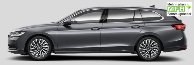 Skoda Superb Combi L&K 1.5 TSI mHEV (Mild-Hybrid) ACT 150PS DSG/AUTOMATIK, 5 J. GARANTIE, 18" Alu, MATRIX-LED, CANTON, DCC, Elektr. Heckklappe, KESSY, Alarm, Beheizte Frontscheibe, NAVI 13", Privacy-Glas, Climatronic, PDC vo/hi, Kamera, Sitzheizung Virtual Cockpit, ACC 