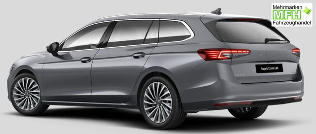 Skoda Superb Combi L&K 1.5 TSI mHEV (Mild-Hybrid) ACT 150PS DSG/AUTOMATIK, 5 J. GARANTIE, 18" Alu, MATRIX-LED, CANTON, DCC, Elektr. Heckklappe, KESSY, Alarm, Beheizte Frontscheibe, NAVI 13", Privacy-Glas, Climatronic, PDC vo/hi, Kamera, Sitzheizung Virtual Cockpit, ACC 
