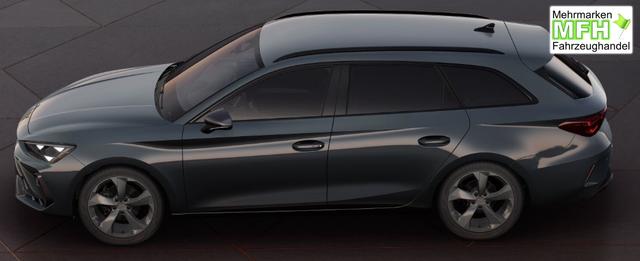 Cupra Leon Sportstourer Basis 1.5 TSI 150PS 6-Gang, 5 Jahre Garantie, AHK SCHWENKBAR, EDGE-PAKET, WINTER-PAKET, Elektr. Heckklappe, Dachreling, 18" Alu, Voll-LED-Scheinwerfer, 3Z-Climatronic, ACC/Tempomat, Digitales Cockpit, Full Link, Parksensoren v/h, Privacy-Glas, M-Lederlenkrad 