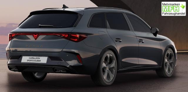Cupra Leon Sportstourer Basis 1.5 TSI 150PS 6-Gang, 5 Jahre Garantie, AHK SCHWENKBAR, EDGE-PAKET, WINTER-PAKET, Elektr. Heckklappe, Dachreling, 18" Alu, Voll-LED-Scheinwerfer, 3Z-Climatronic, ACC/Tempomat, Digitales Cockpit, Full Link, Parksensoren v/h, Privacy-Glas, M-Lederlenkrad 