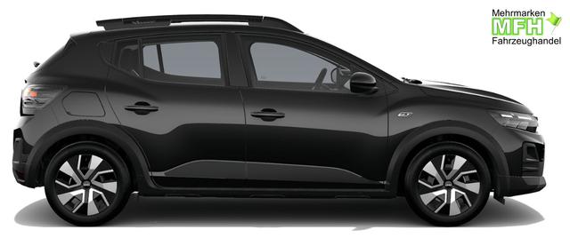 Dacia Sandero Stepway Expression 1.2 Eco-G 120 LPG/Benzin, NEUES MODELL, 3J Garantie, Klimaanlage, Lederlenkrad, Parksensoren hinten, R&uuml;ckfahrkamera, Dachreling, Tempomat, Multimedia System 10" + Smartphone-Spiegelung, Regen-/Licht-Sensor, ZV FB, 4x elektr. FH, NSW, Armlehne 
