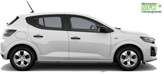 Dacia Sandero Essential 1.0 TCe 100, NEUES MODELL, 3 Jahre Garantie, Parksensoren hinten, Tempomat, Multimedia-System Media Control, Regen-/Licht-Sensor, Zentralverriegelung mit Fernbedienung, Elektr. Fensterheber vorne, Fahrersitz h&ouml;henverstellbar 