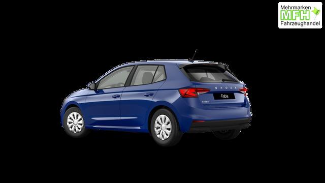 Skoda Fabia Extra 1.0 80PS, 5 Jahre Garantie, Energy-Blau, Klimaanlage, Parksensoren hinten, Infotainment 8", Virtual Cockpit, LED-Scheinwerfer, Nebelscheinwerfer, Wireless SmartLink (Navi-Funktion &uuml;ber Smartphone), Armlehne vorn, Fu&szlig;matten 