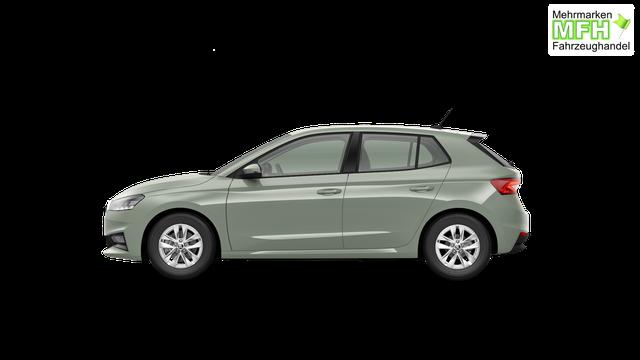 Skoda Fabia Extra Plus 1.0 TSI 116PS, 5 Jahre Garantie, TIMIANO-GR&Uuml;N Sonderlackierung, CLIMATRONIC, BEHEIZTE FRONTSCHEIBE, SITZHEIZUNG, M-Lederlenkrad BEHEIZT, 15" ALU, Parksensoren hinten, R&uuml;ckfahrkamera, Infotainment 8", Virtual Cockpit, Tempomat, NSW, Wireless SmartLink 